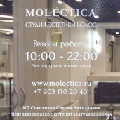 салон красоты molectica изображение 13 на проекте khoroshevomnevniki.ru